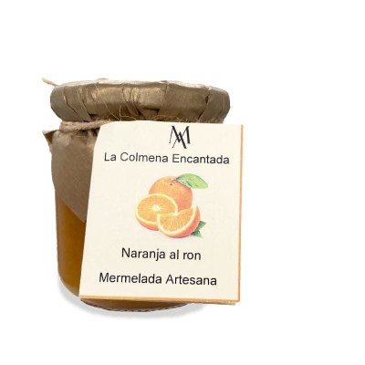 Comprar Mermelada de naranja al ron artesana